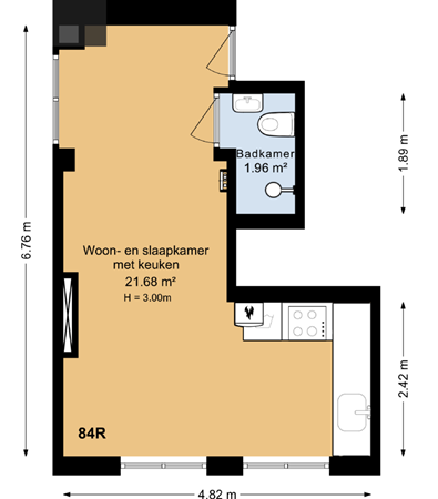 Medium property photo - Nieuwe Ebbingestraat 84R, 9712 NN Groningen